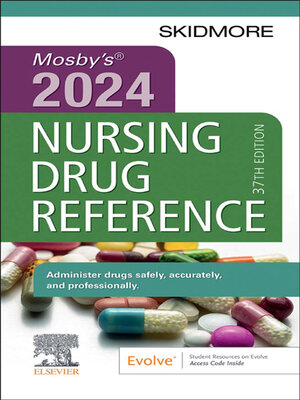 cover image of Mosby's 2024 Nursing Drug Reference